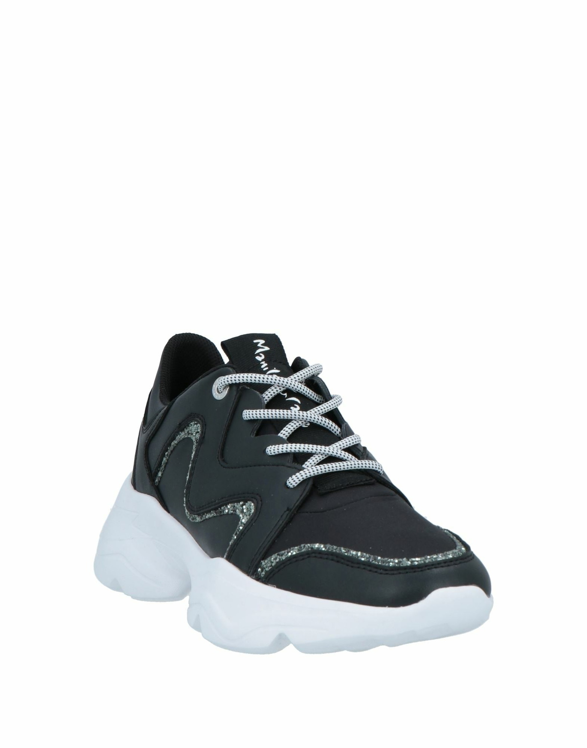 Manila Grace Womens Sneakers in Black
