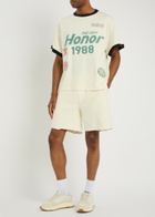 Honor The Gift Logo-embroidered Terry Shorts Off White