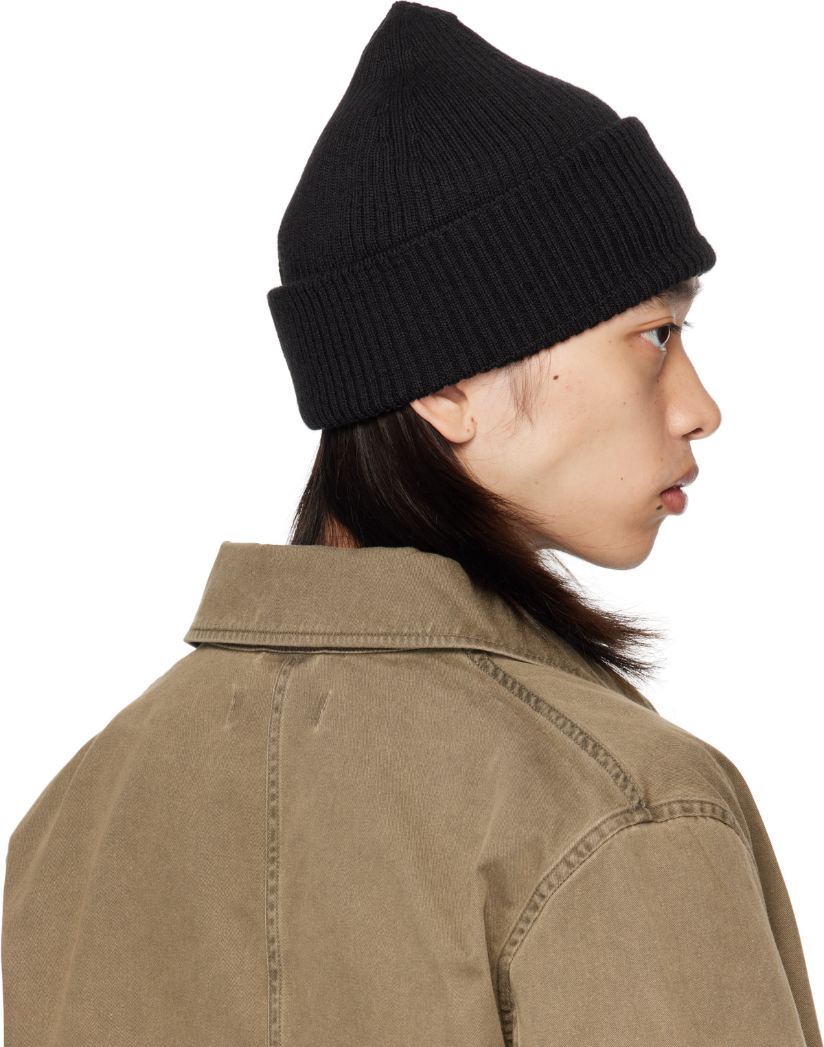 OUR LEGACY Black Knit Beanie