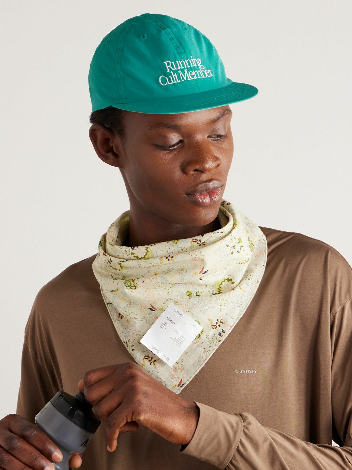 Satisfy Running Cap with Embroidery ファッション 通販