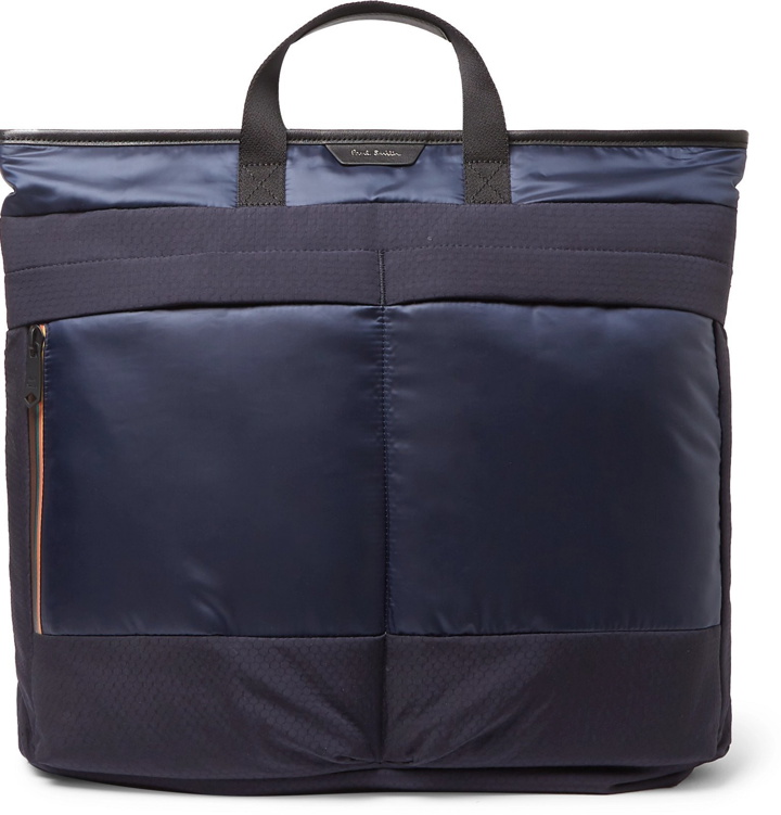 Photo: Paul Smith - Two in One Ripstop and Shell Tote Bag - Blue