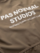 PAS NORMAL STUDIOS - Logo-Print Cycling Jersey - Neutrals