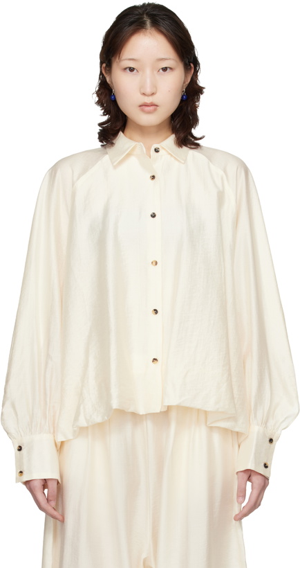 Photo: Cordera Off-White Balloon Shirt