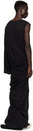 Rick Owens DRKSHDW Black Convertible Maxi Dress