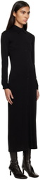 Filippa K Black Shirt Maxi Dress