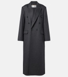 Victoria Beckham Double-breasted wool-blend coat