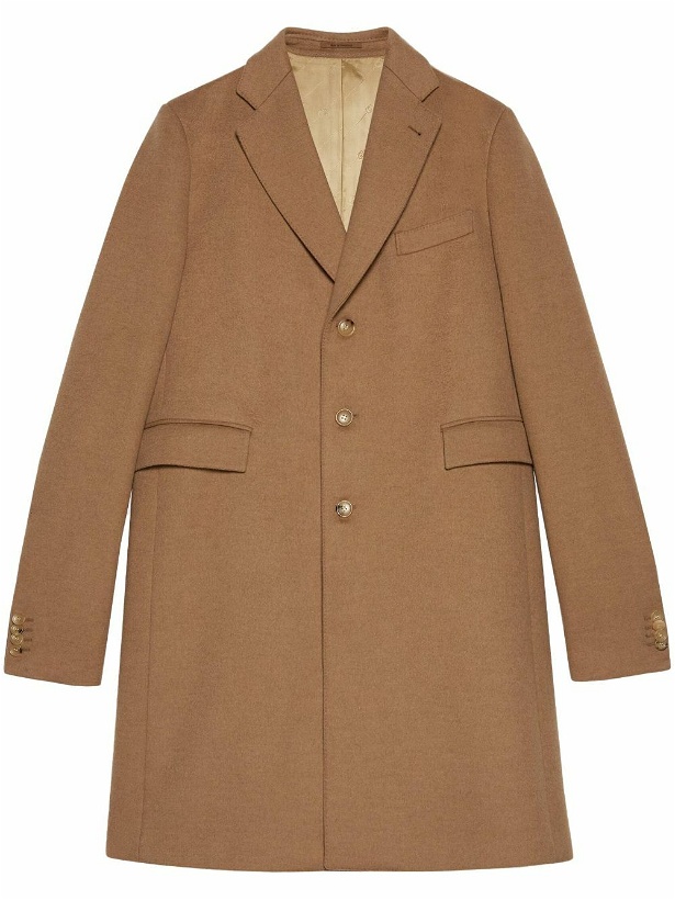 Photo: GUCCI - Wool Single-breasted Coat