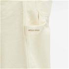 Wood Wood Men's Willy Carpenter Trouser in Off-White