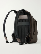 Montblanc - Logo-Appliquéd Textured-Leather Backpack