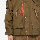 END. x GOOPiMADE ‘Ibex’ ExG Polyhedron Mountain Parka Jacket in Olive