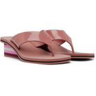 Chloé Pink Swimming Cool Wedge Sandals