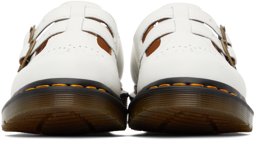 Dr. Martens White 8065 Mary Jane Oxfords Dr. Martens