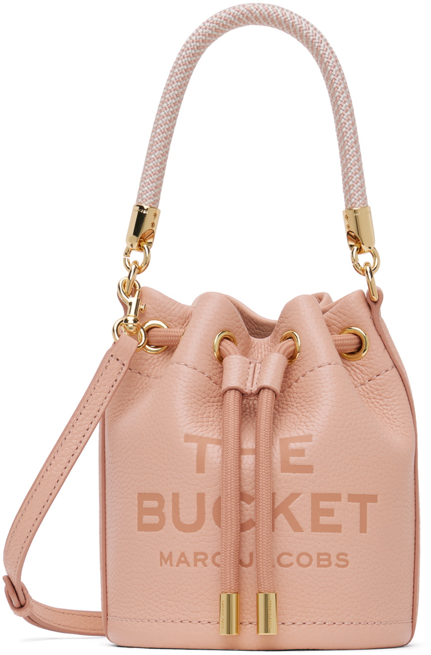 Marc Jacobs Pink 'The Leather Mini Bucket' Bag Marc Jacobs