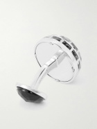 Montblanc - Meisterstück Igloo Silver and Onyx Cufflinks
