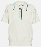 The Upside Topspin Shae cotton knit polo shirt