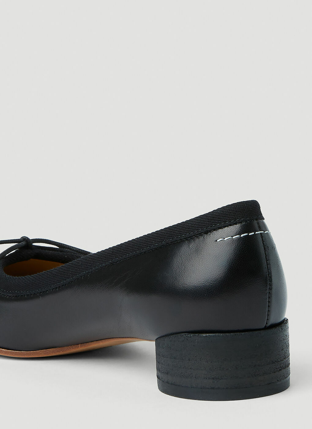 MM6 Maison Margiela - Anatomic Ballerina Shoes in Black MM6
