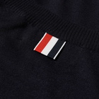 Thom Browne Men's Classic Merino Crew Knit in Navy