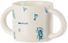 Saintwoods SSENSE Exclusive White Double Handed Mug