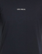 Les Deux Mens T-shirt Midnight in Blue