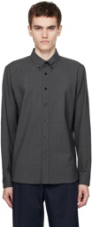 Theory Gray Hugh Shirt