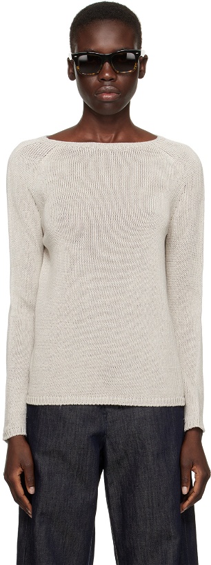 Photo: Max Mara Off-White Giolina Sweater
