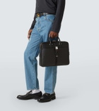 Gucci Web Medium leather briefcase