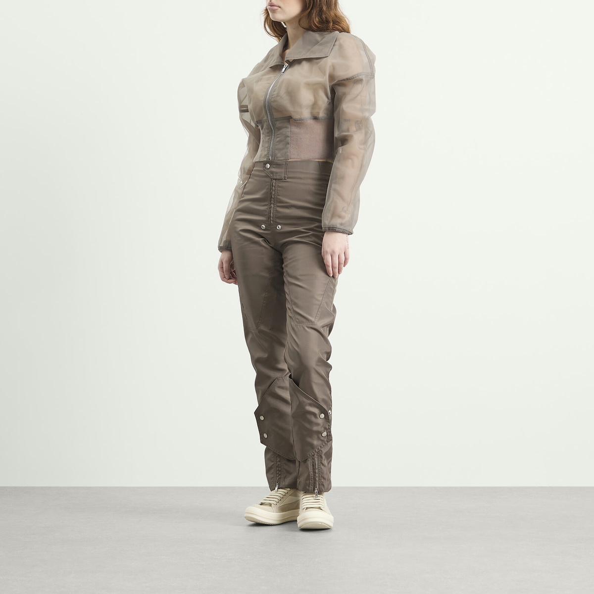 Rick Owens Women's Motopants in Dust