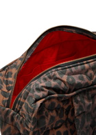Damson Madder Quilted Leopard-print Cotton Tote - One Size