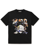 OUR LEGACY - Printed Cotton-Jersey T-Shirt - Black