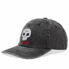 Pleasures Men's x Zero Skull Dad Cap in Black 