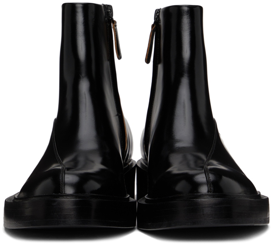Sankuanz Black Cilice Chelsea Boots