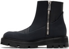 GmbH Black Aras Patchwork Boots