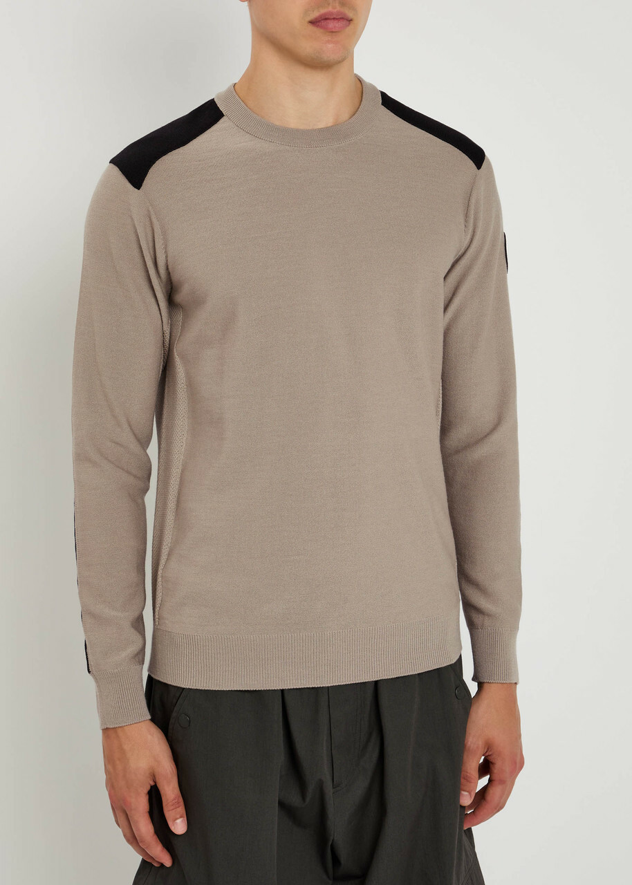 Canada Goose Dartmouth Wool Jumper Beige