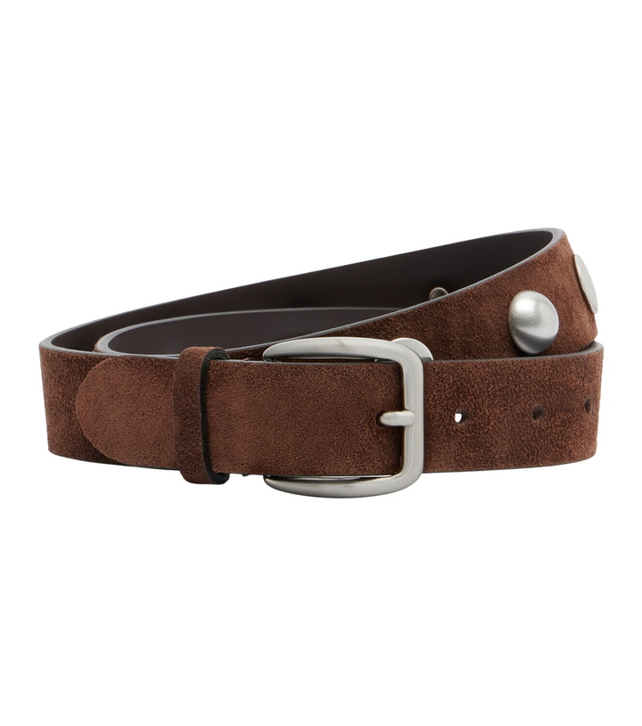 Photo: Nour Hammour Studded suede belt