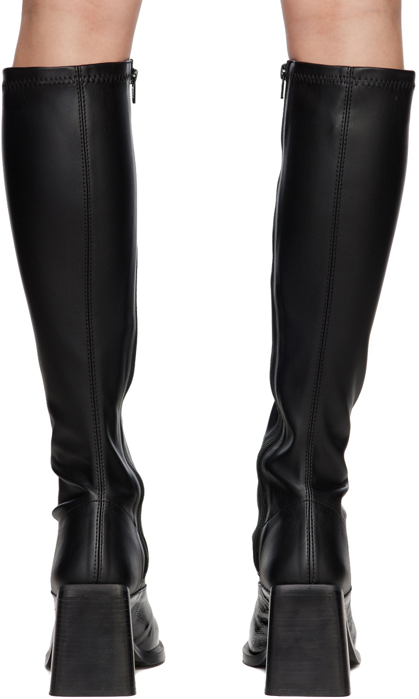 【関税込み】Justine Clenquet ブラック Eddie ブーツ Justine Clenquet Black Lucy Stretch Ankle Boots Justine Clenquet