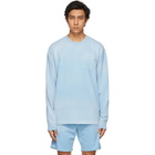 John Elliott Blue Exposure University Long Sleeve T-Shirt