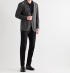 Kiton - Cashmere and Silk-Blend Bouclé Blazer - Black