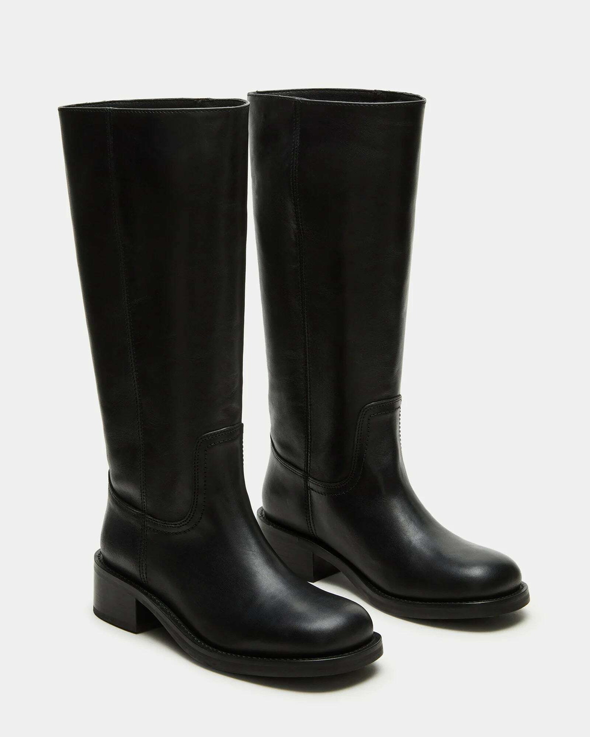 Steve Madden Riggss-W Wide Calf Boots in Black