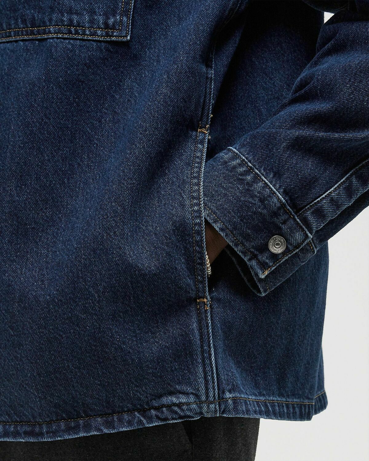 Calvin Klein Jeans RELAXED SHIRT JACKET Blue Mens Denim