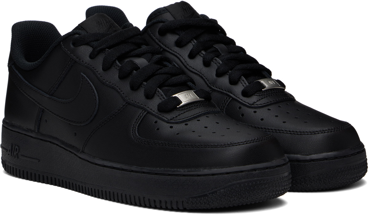 Nike Black Air Force 1 '07 Sneakers Nike