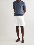 Massimo Alba - Piave Cotton Bermuda Shorts - White