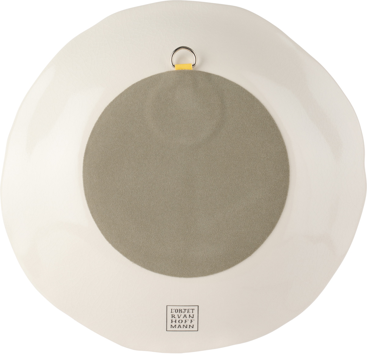 L'OBJET Multicolor Ruan Hoffmann Edition Ribbon 'Love You More' Plate