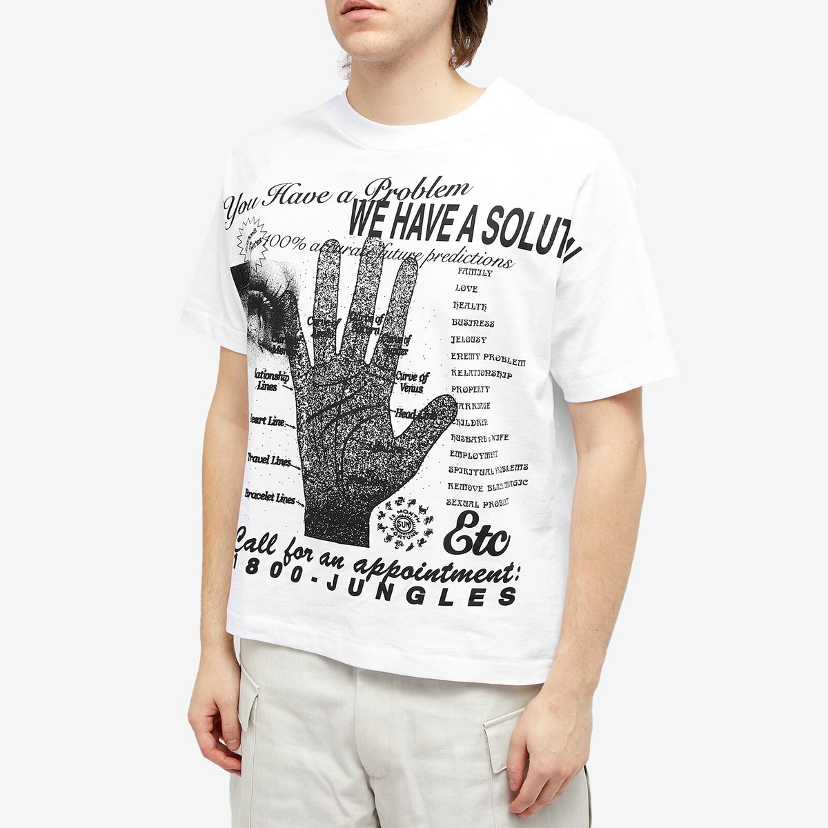 Jungles Jungles Men's Solutions T-Shirt in White