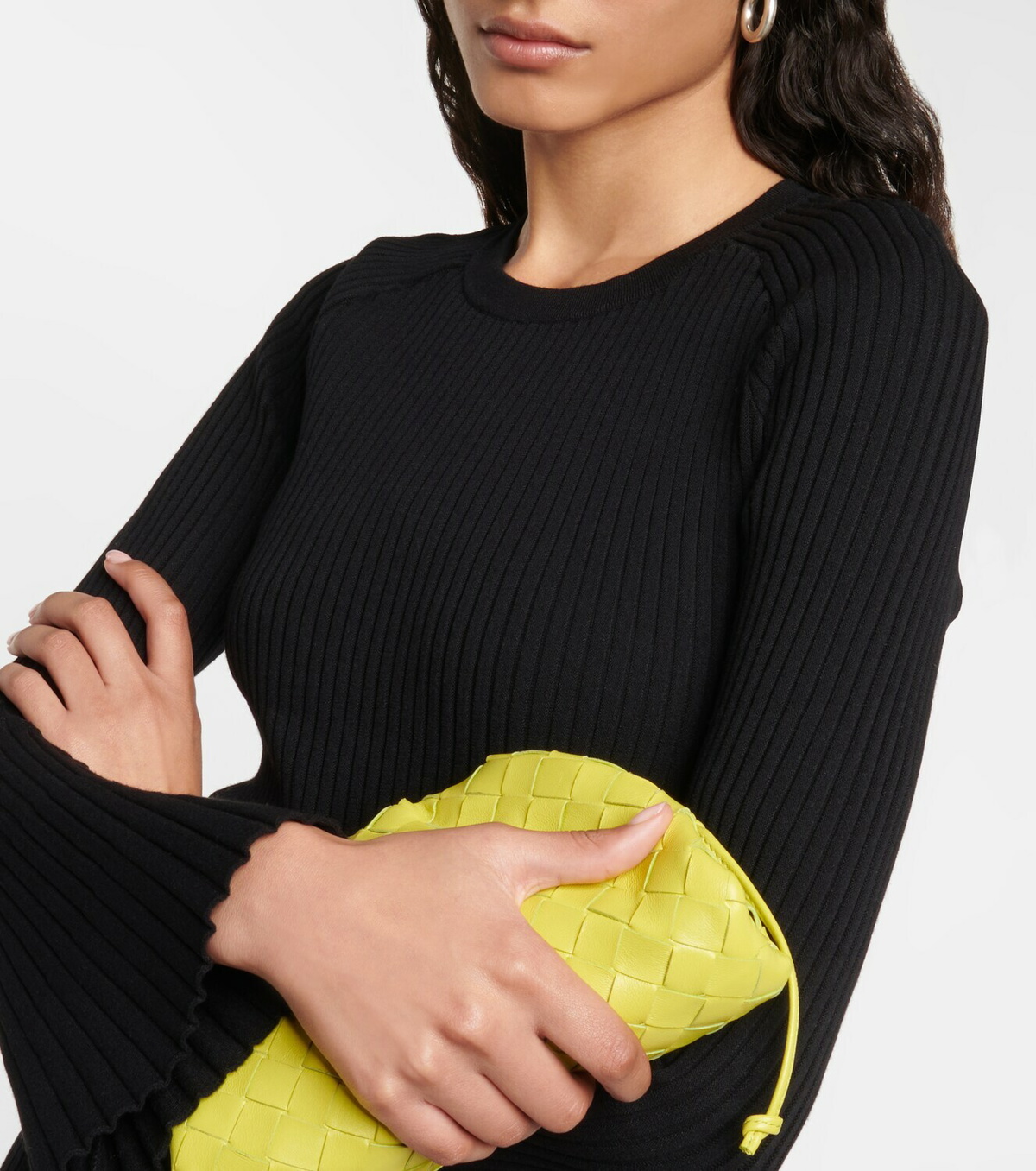 Robe Diane Von Furstenberg Navy - Côtes Tricotées - Taille M/L - Courte Manches Courtes - Neuf Avec étiquettes