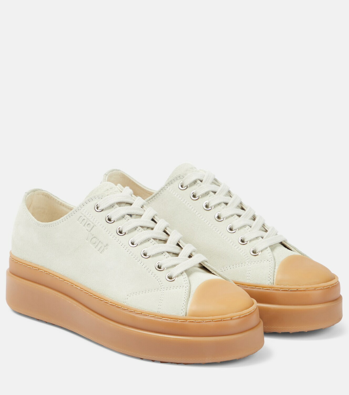 スニーカー Isabel Marant Printed suede sneakers (BK0013FAC3E08S LEEC) Beth Sneakers Woman ecru | ISABEL MARANT Official online store