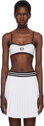 Bode White Deco Bralette