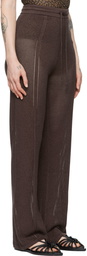 Nanushka Brown Gabin Lounge Pants