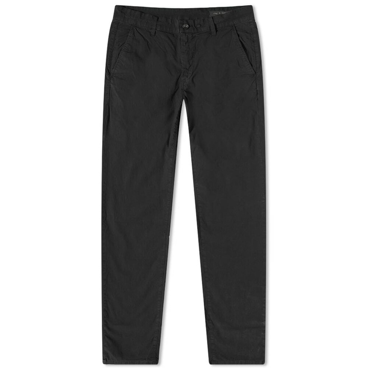 Photo: Rag & Bone Men's Fit 2 Slim Chino in Black