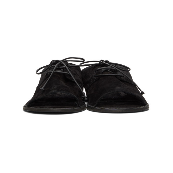 Marsell Black Suede Sandalaccio Sandals Marsèll display picture 3