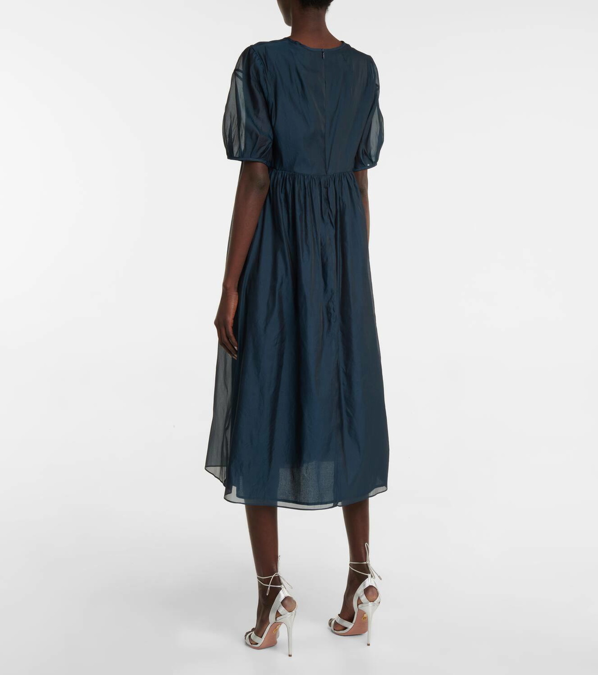 S Max Mara Fatoso silk-blend midi dress S Max Mara